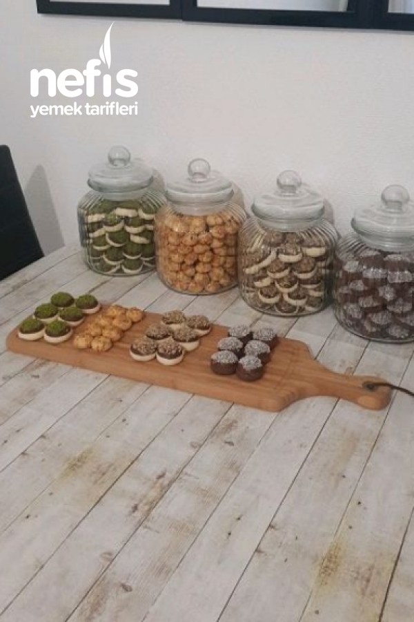 Bir Hamurdan Üç Çeşit Kurabiye