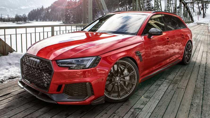 ABT’nin Audi RS4+ Avant’ını karlı Alp Dağları’nda görün