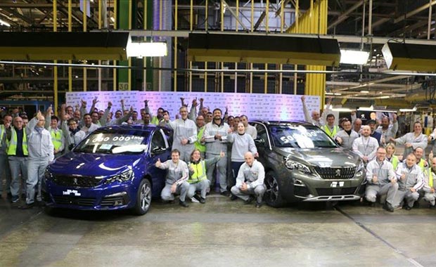 Peugeot 308in 1 milyonuncu üretimi kutlandı