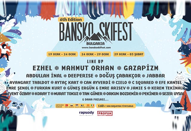 Türkiye’nin global kış festivali Bansko Skifest 6 yaşında!