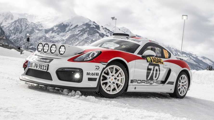 Porsche’nin ralli konsepti: Cayman GT4 Rallye