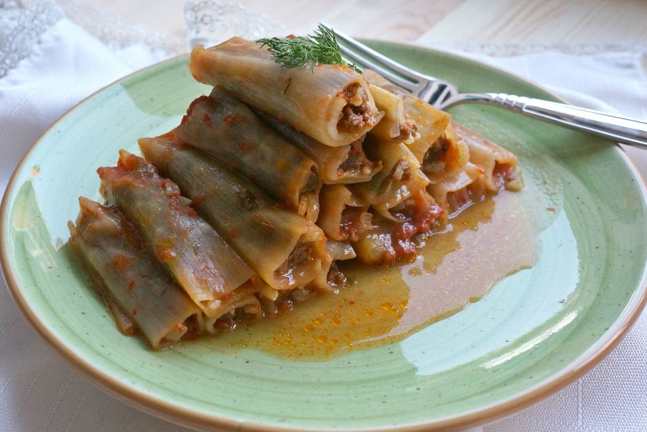 Pırasa Dolması Tarifi