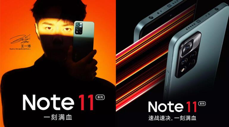 Tarih ve ilk görseller geldi: İşte Redmi Note 11 serisi