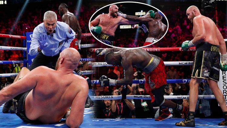 Son dakika: Tyson Fury, Deontay Wilder’ı nakavt ederek ağır sıklet kemerini korudu!