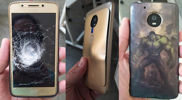 Hulk kılıflı telefon sahibini mermiden korudu, sosyal medyanın gündemine girdi! – Teknoloji Haberleri