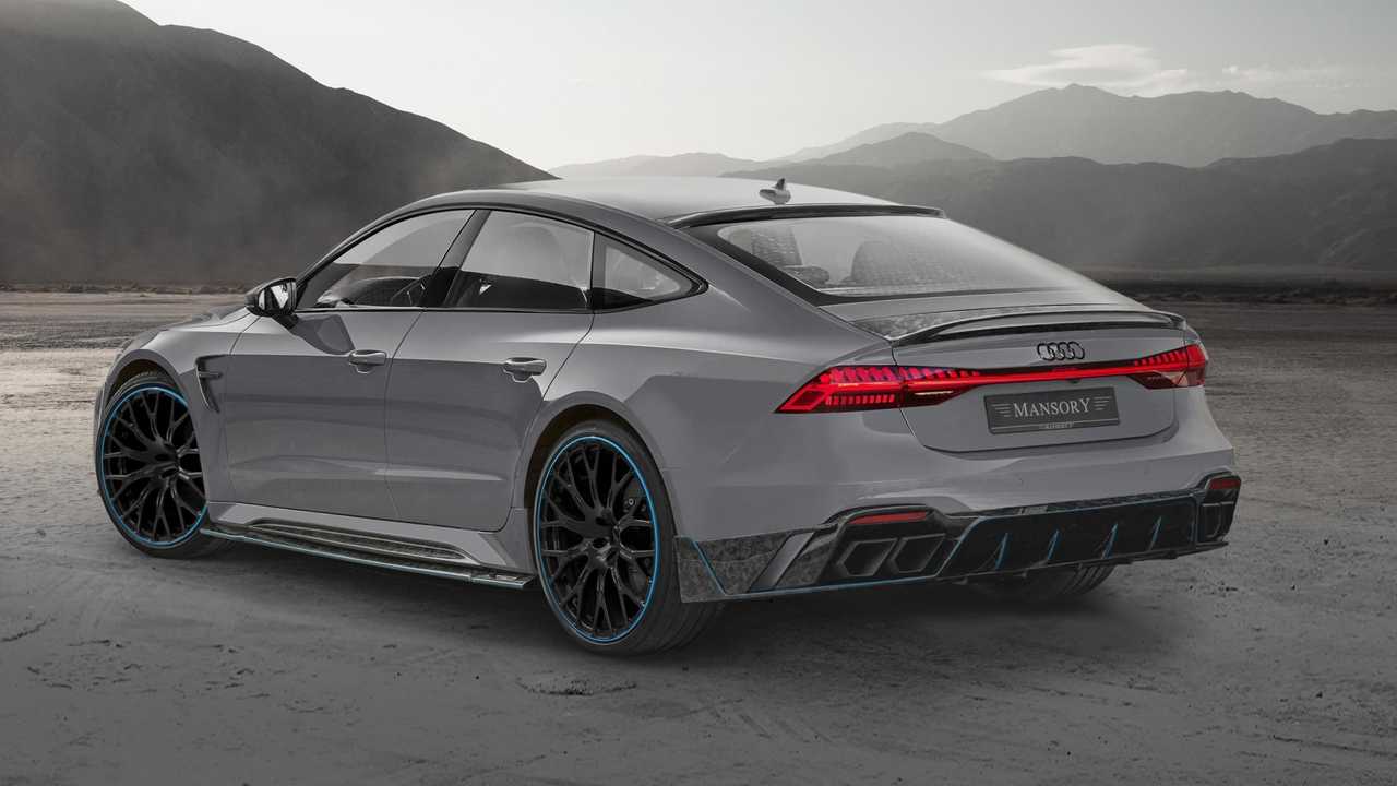 Mansory Modifiyeli Bir Audi RS7 Sportback