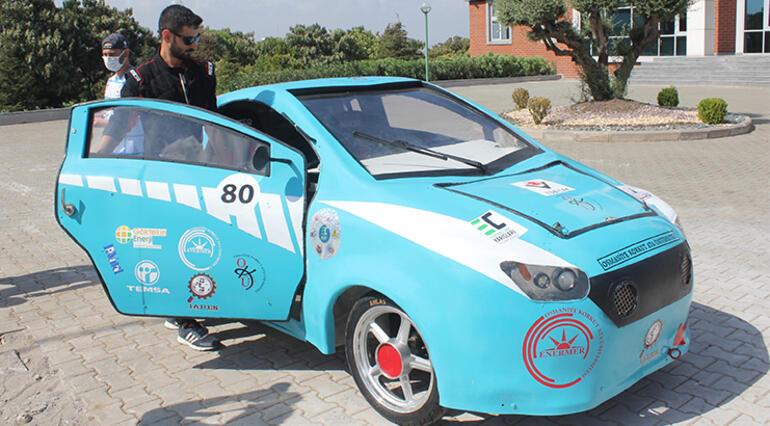 Üniversitelilerin geliştirdiği elektrikli otomobil Börü