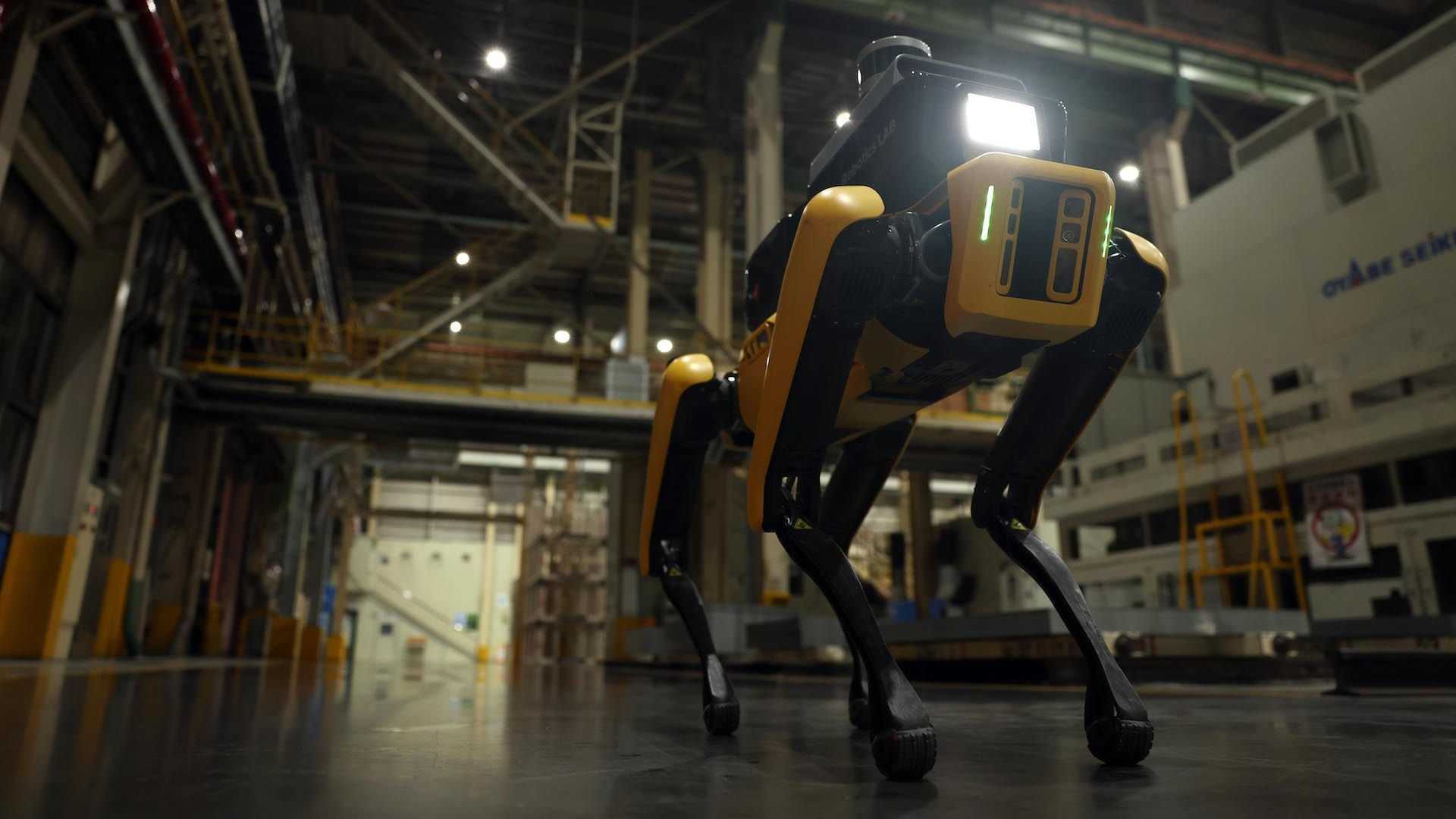 Hyundai’nın robot köpeği, fabrikada işbaşı yaptı