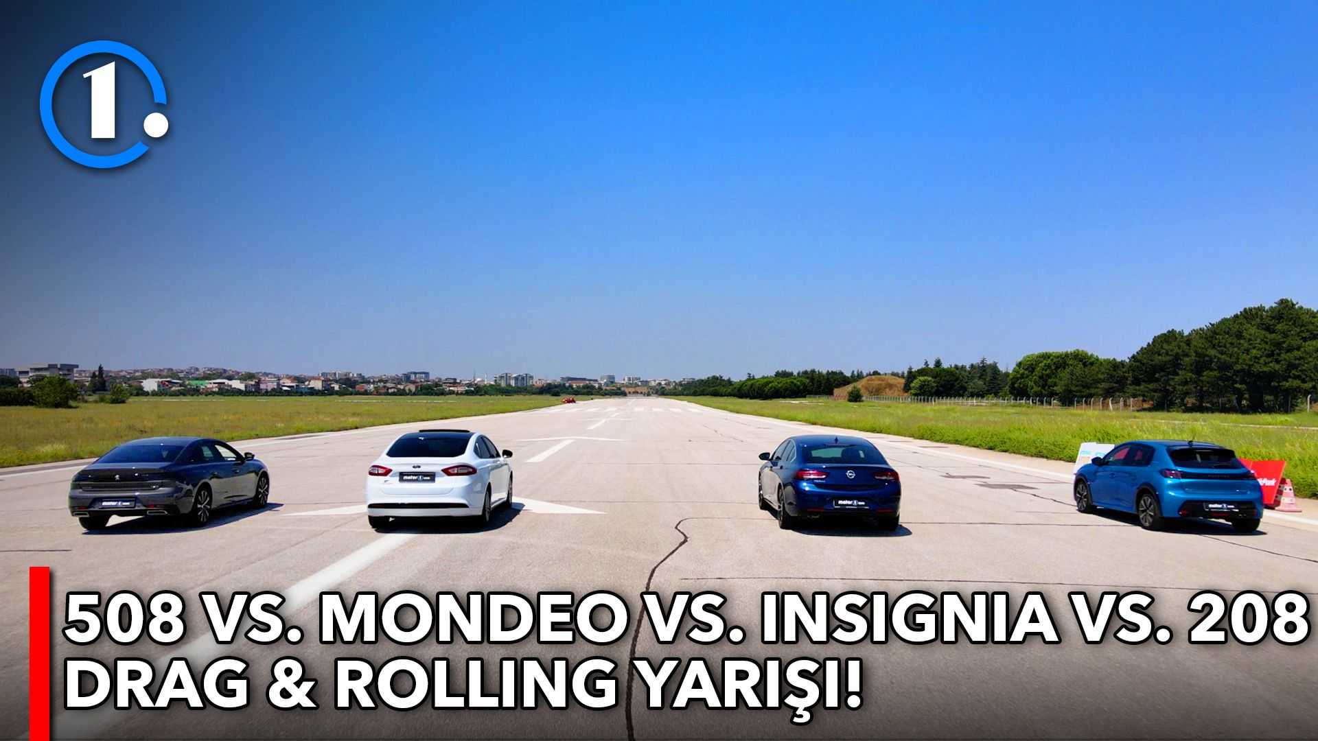 Peugeot 508 vs Ford Mondeo vs Opel Insignia vs Peugeot 208