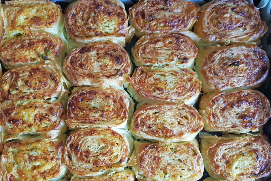 Sodalı Peynirli Dilim Börek Tarifi