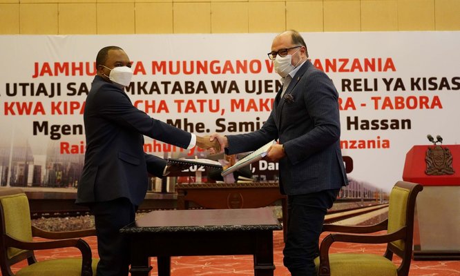 Doğu Afrika’nın en hızlı tren hattı Türk şirkete emanet