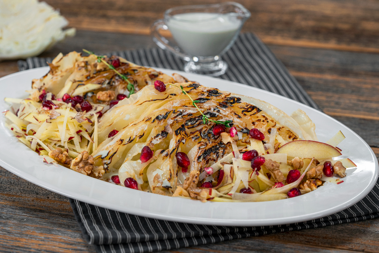 Izgara Lahana Salatası Tarifi