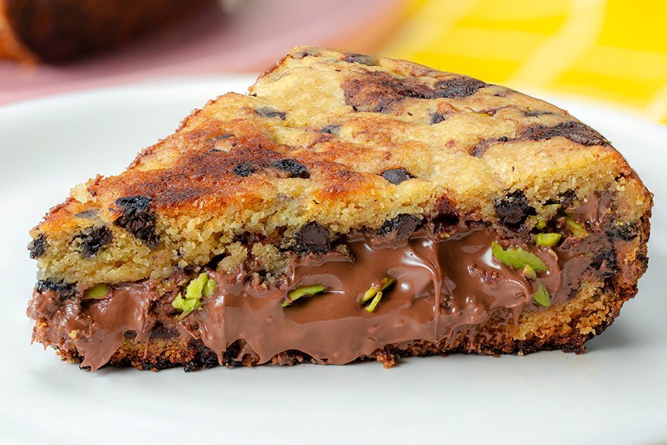 Çikolata Dolgulu Tava Kurabiyesi Tarifi