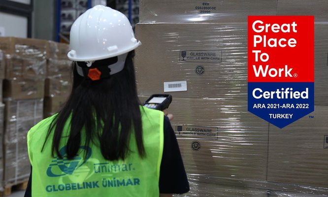 Globelink Ünimar, kültürel dönüşümde en iyi işyeri seçildi