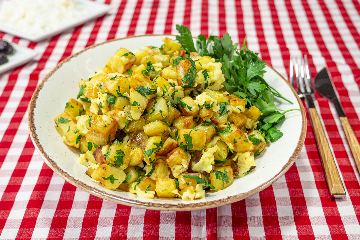 Patatesli Yumurta Tarifi