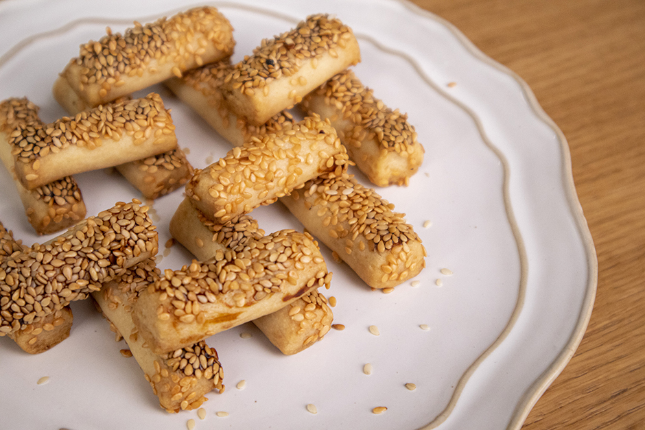 Mini Susamlı Kurabiye Tarifi