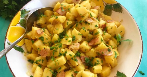 Alman Usulü Patates Salatası Tarifi, Nasıl Yapılır? (Resimli Anlatım)