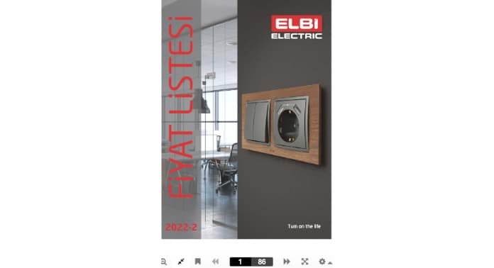 Elbi Elektrik Fiyat Listesi | Sektörüm Dergisi