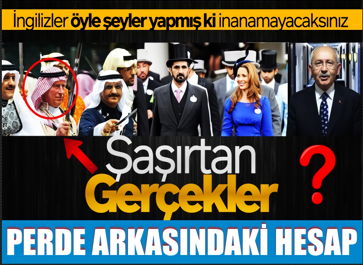 İngilizin inanılmaz oyunu.. Çoğu kimse bunu göremedi