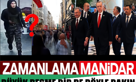Zamanlama manidar.. Büyük resme bir de böyle bakın