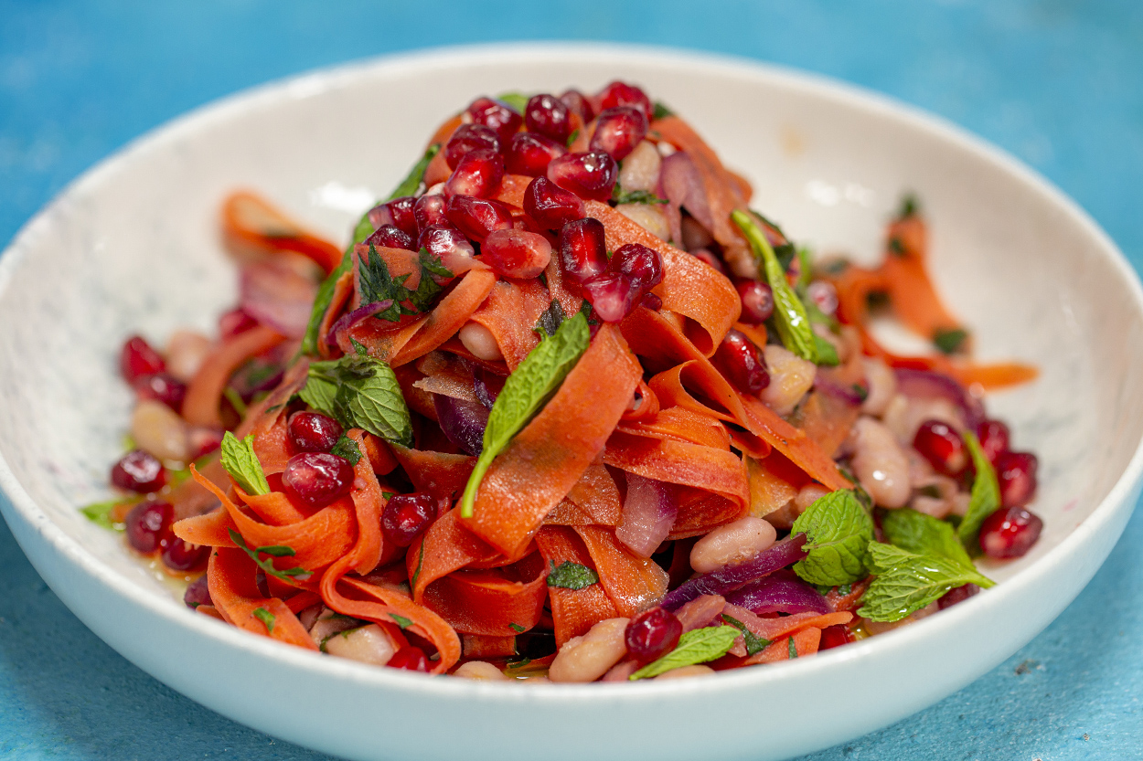 Havuçlu Ilık Piyaz Tarifi