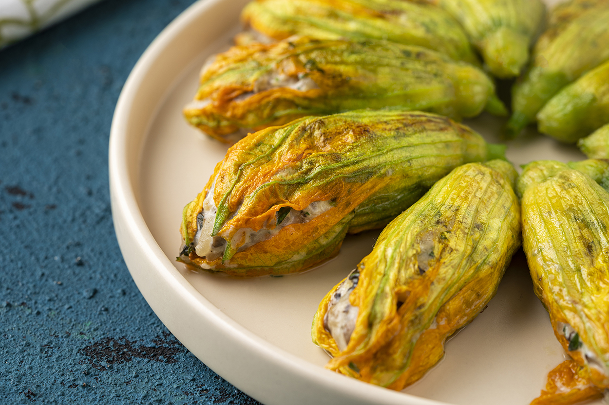 Mantar Dolgulu Kabak Çiçeği Tarifi