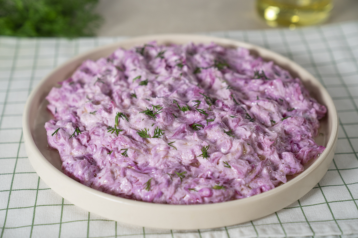 Mor Lahana Tarator Tarifi