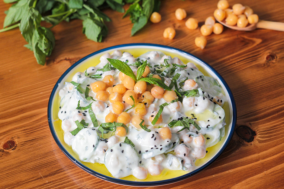 Nohutlu Kuru Cacık Tarifi