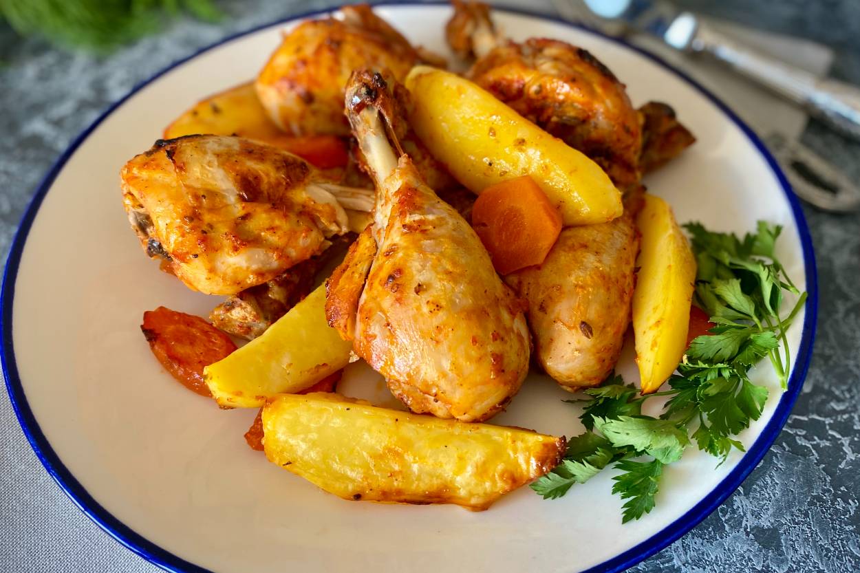 Fırın Poşetinde Tavuk Tarifi