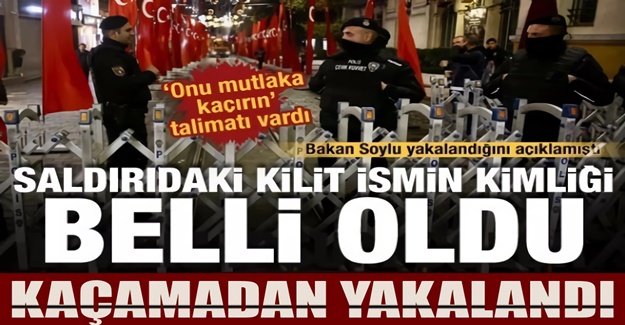 Beyoğlu saldırısını planlayan terörist de ifşa oldu!