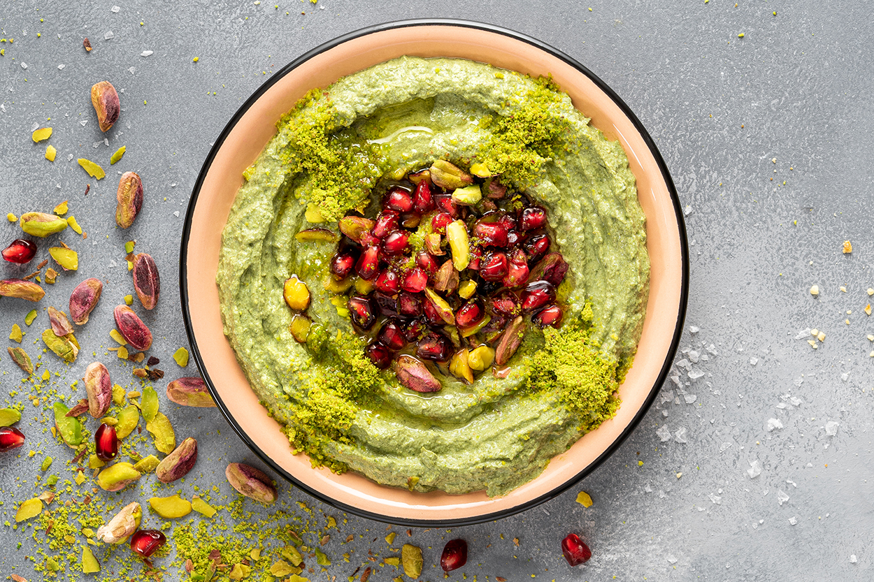 Ispanaklı Fıstıklı Meze Tarifi