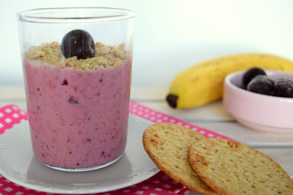 Vişneli Cheesecake Smoothie Tarifi