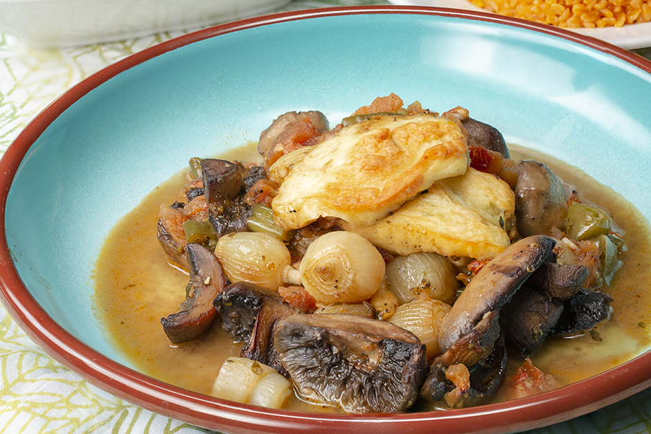 Fırında Sebzeli Mantar Tarifi