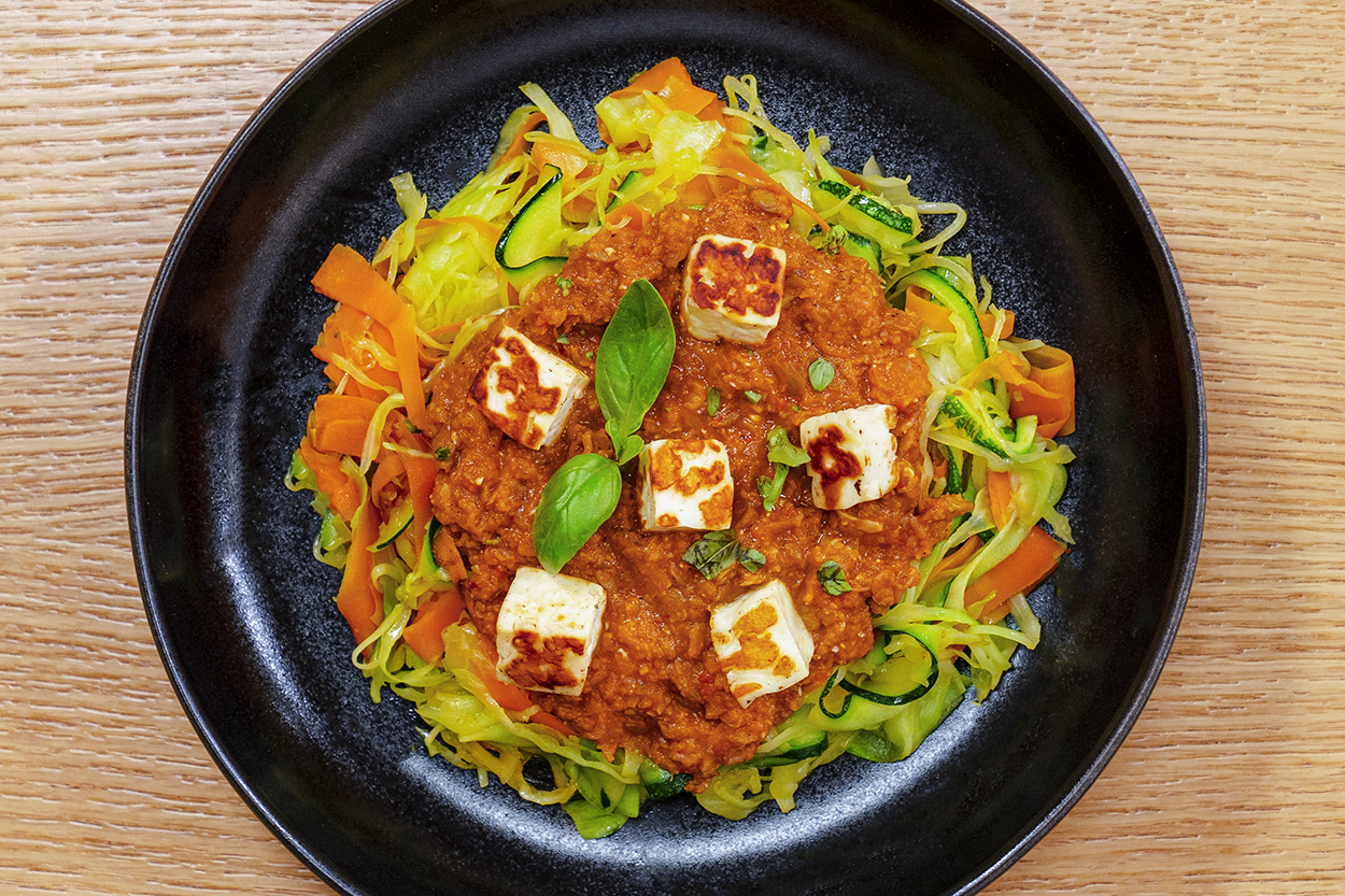 Sebzeden 3 Renkli Makarna Tarifi