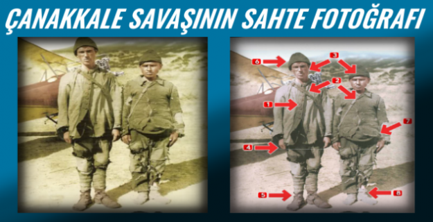 Çanakkale Savaşının Sahte Fotoğrafı…