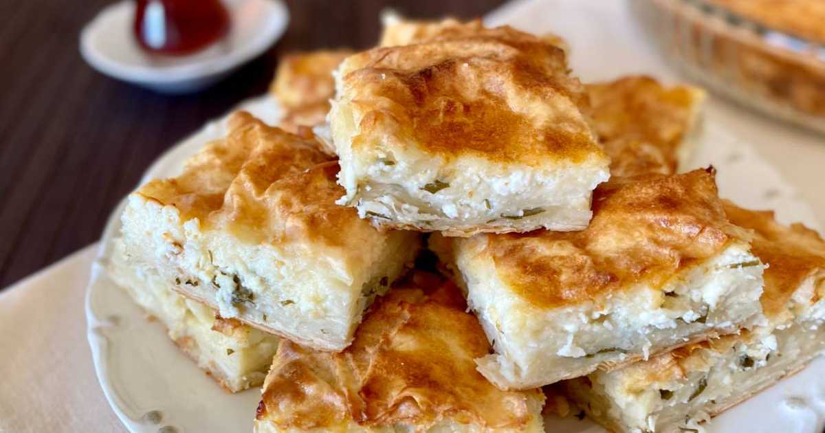 Hazır Yufkadan Börek Tarifleri: 21 Kolay Börek Tarifi