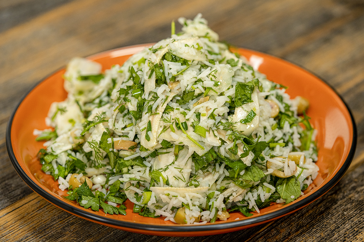 Pirinçli Enginar Salatası Tarifi