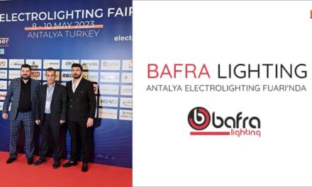Bafra Lighting Antalya Electrolighting Fuarı’nda