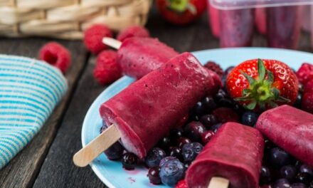 EV YAPIMI MEYVELİ DONDURMA