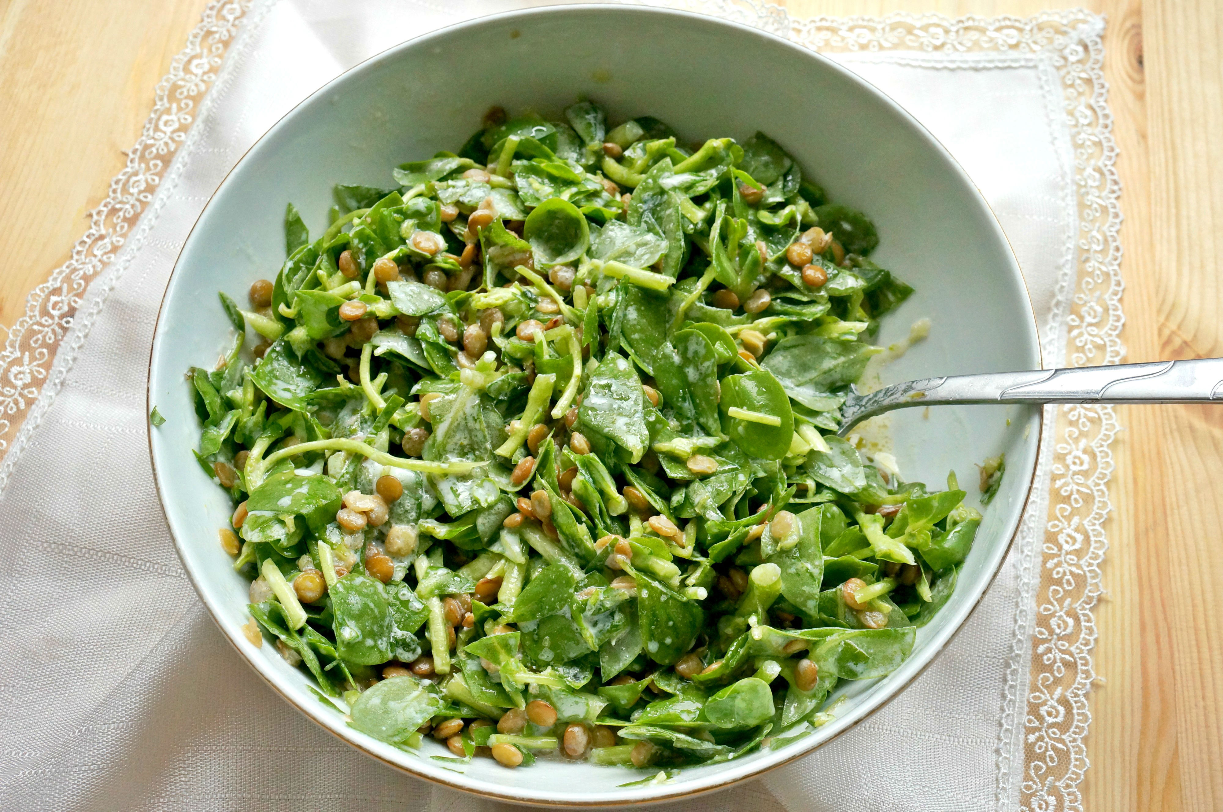 Mercimekli Semizotu Salatası Tarifi