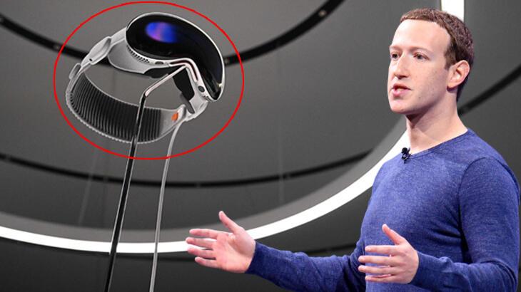 ‘Benim istediğim bu değil gibi’ Zuckerberg’den Apple’ın yeni ürünü Vision Pro için ilk yorum