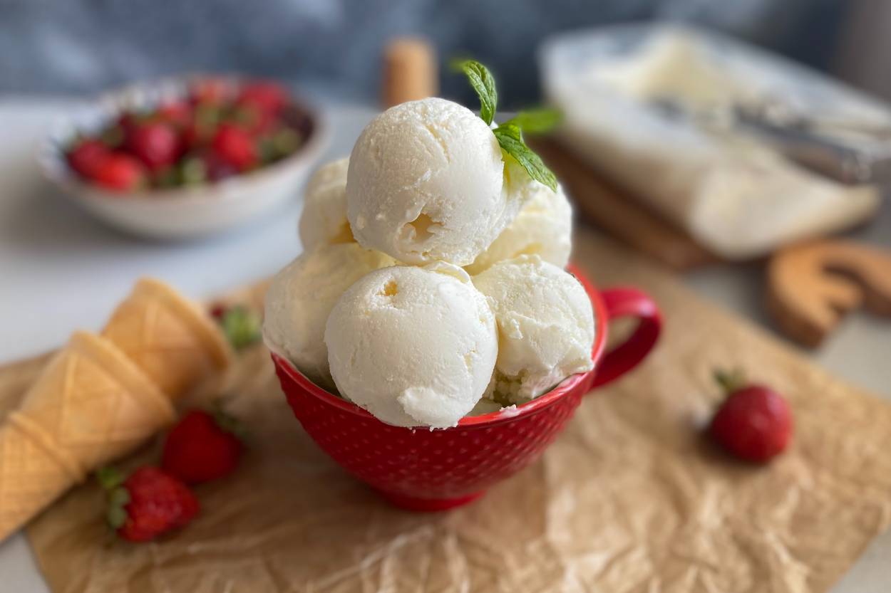 Salepsiz Dondurma Tarifi