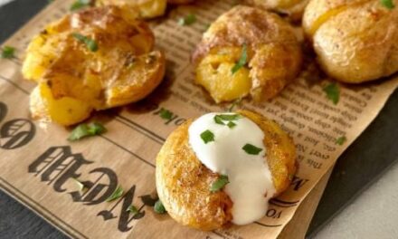 Mükemmel Kıvamda: Airfryer’da Çatlak Patates