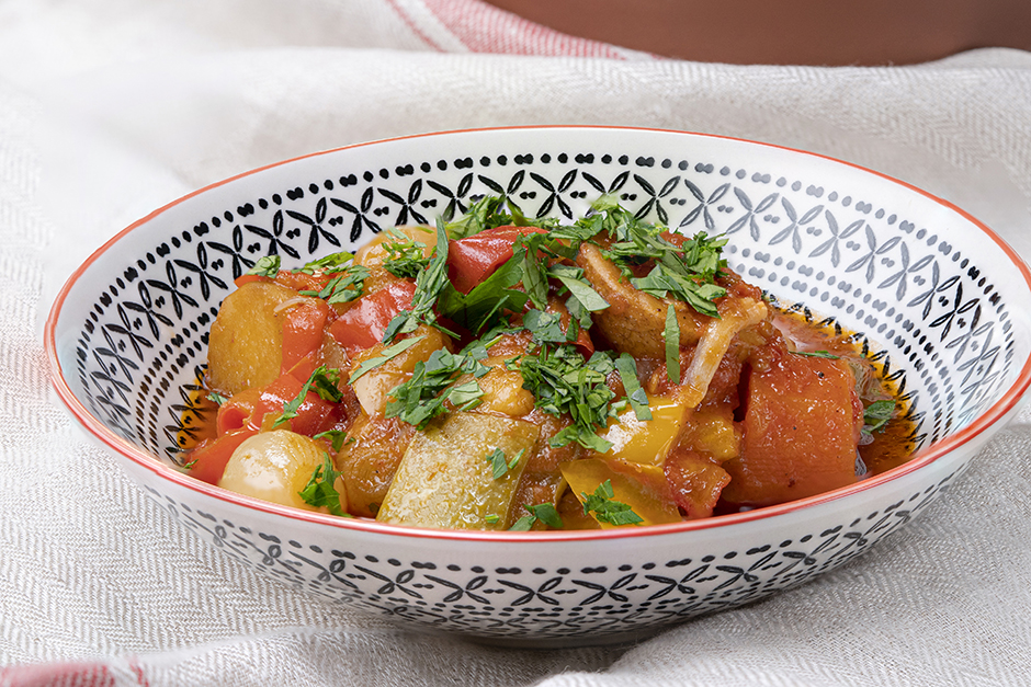 Damla Sakızlı Sebze Güveci Tarifi