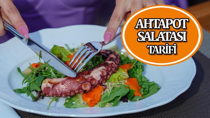 Ahtapot salatası nasıl yapılır? MasterChef ahtapot salatası tarifi ve malzemeleri…