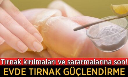 Tırnak kırılmalarını ve sararmalarını bitiren kür! 3 dakikada daha güçlü tırnaklarınız olacak