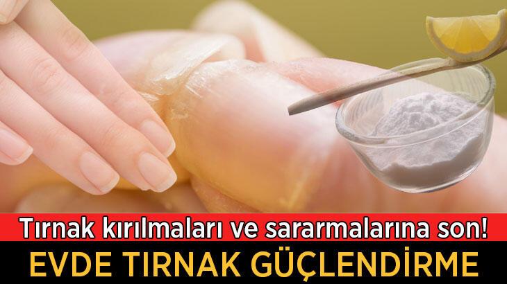 Tırnak kırılmalarını ve sararmalarını bitiren kür! 3 dakikada daha güçlü tırnaklarınız olacak