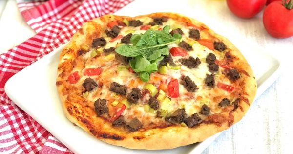 Kavurmalı Pizza Tarifi, Nasıl Yapılır? (Resimli)