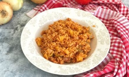 Şimdi Daha Doyurucu: Patatesli Bulgur Pilavı