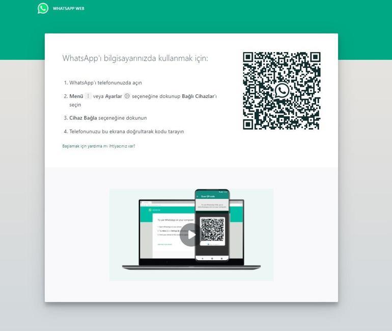 WhatsApp Web Giriş 2024: WhatsApp Web Kod ile Giriş Nasıl Yapılır